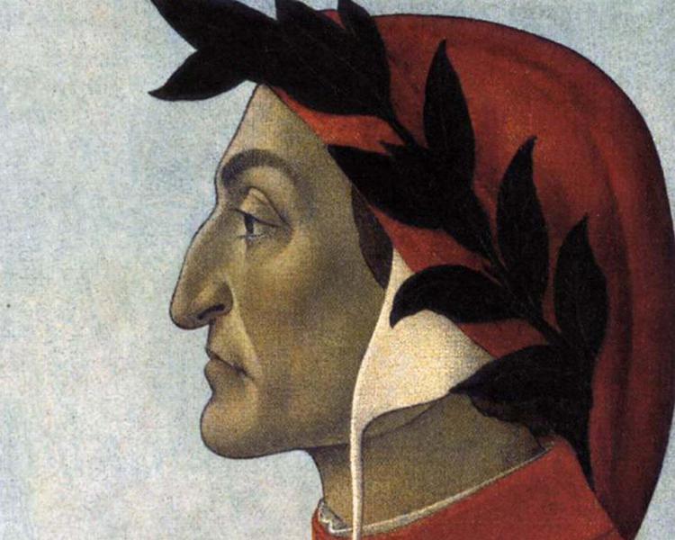 Dante in un ritratto di Botticelli - (Fotogramma)