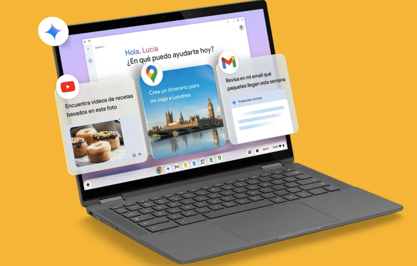 Enhanced Chromebook Plus with advanced artificial intelligence capabilities