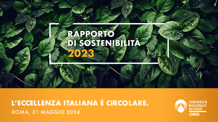 Conou presenta il Rapporto di Sostenibilità 2023 - Rivedi la diretta