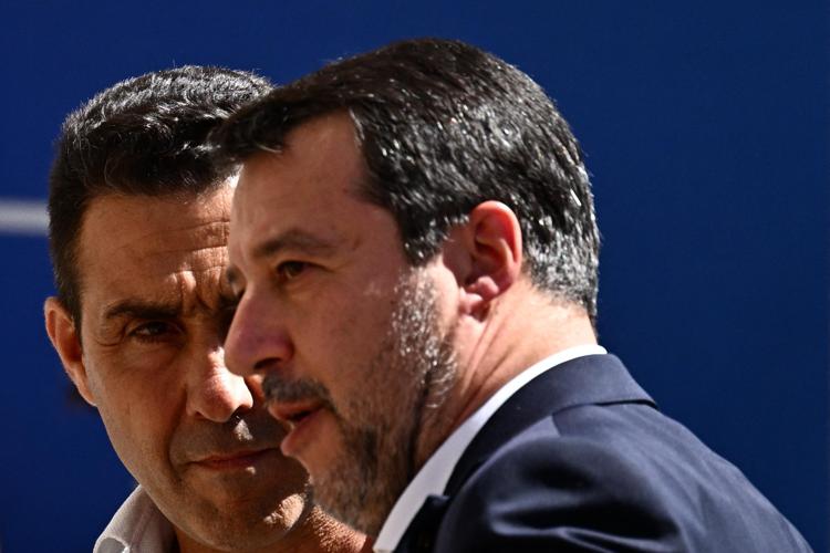 Vannacci e Salvini - Afp