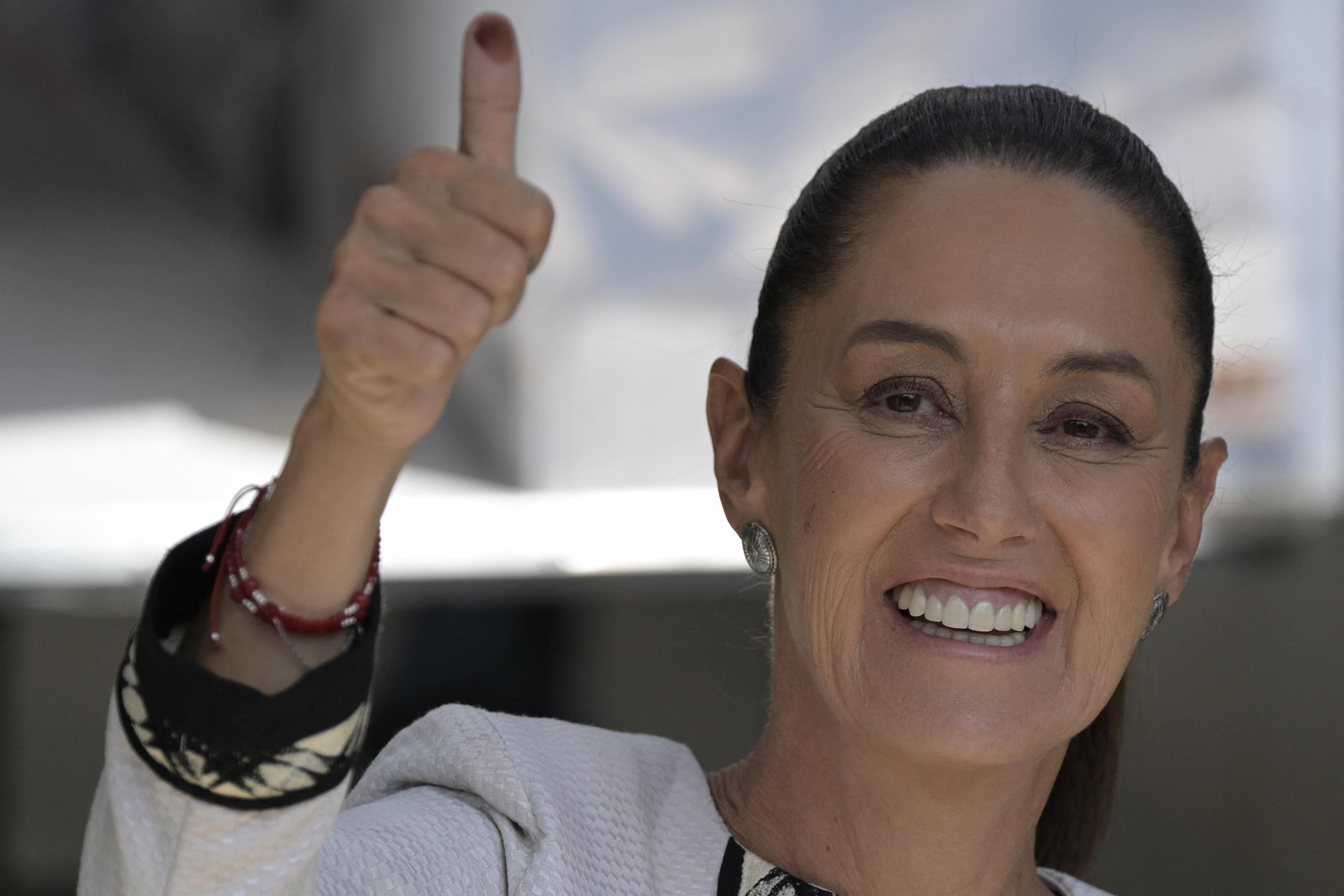 Messico - Claudia Sheinbaum in netto vantaggio nelle elezioni presidenziali
