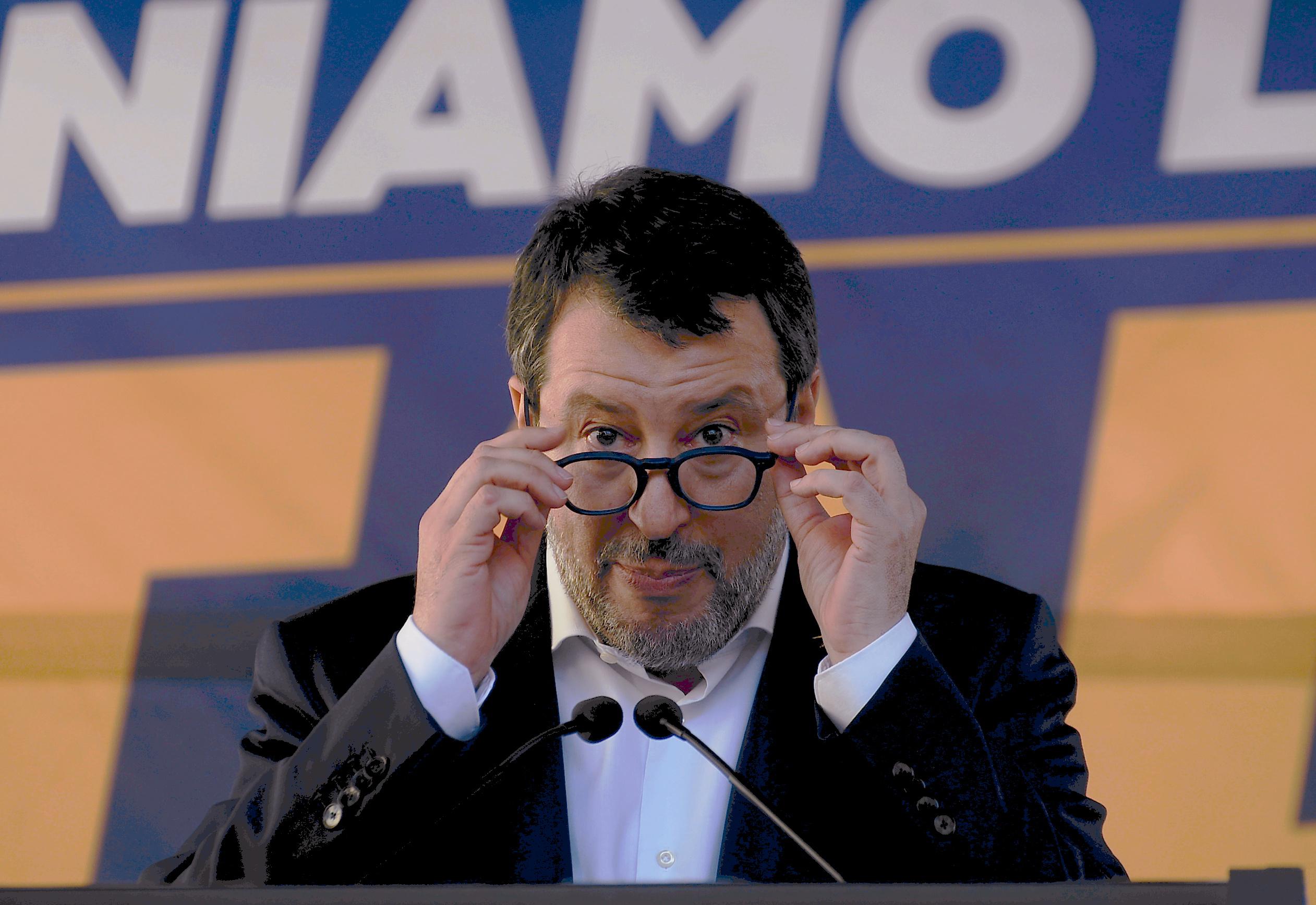 Europee - Salvini: Soddisfazione anche con poco sopra politiche - Poi la stoccata a Bossi