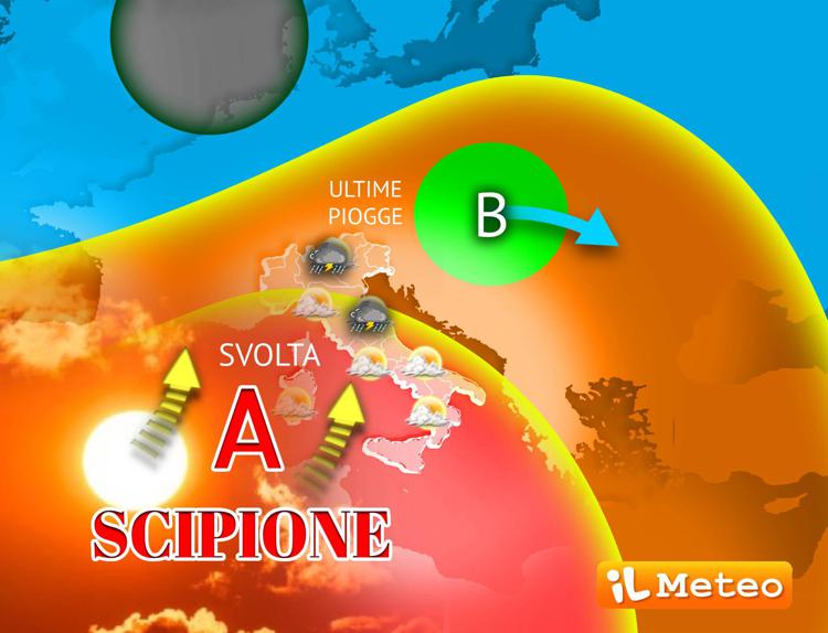 Meteo, si cambia: arriva il caldo su tutta l'Italia con l'anticiclone Scipione