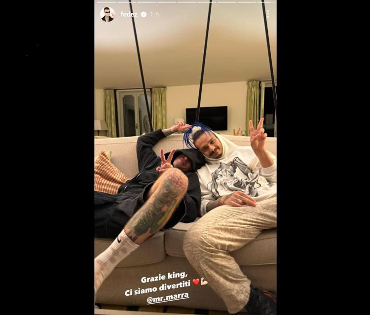 Fedez e Mr Marra - Instagram