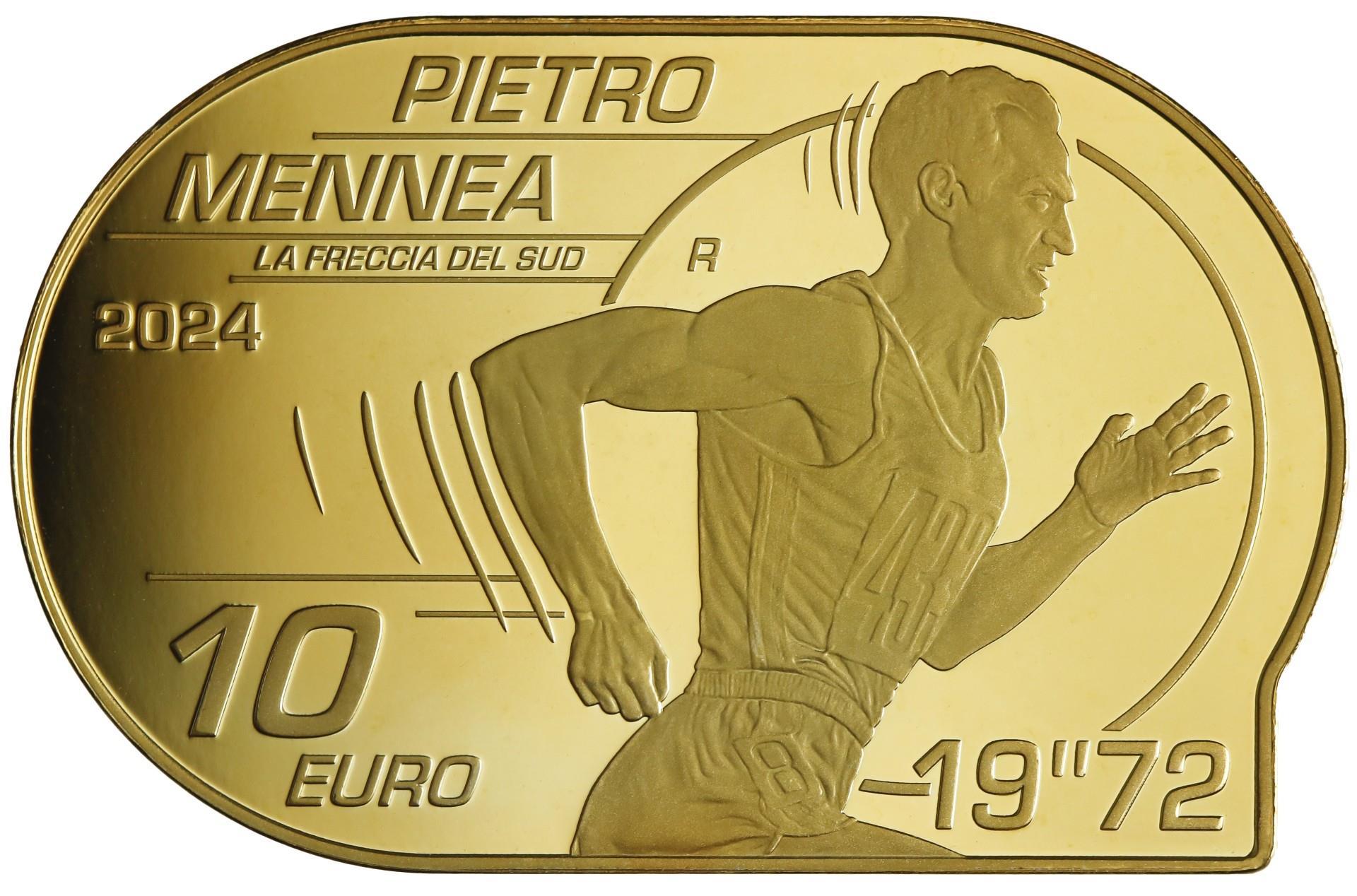 The coin dedicated to Mennea was presented in Barletta, a tribute to the athlete and the man