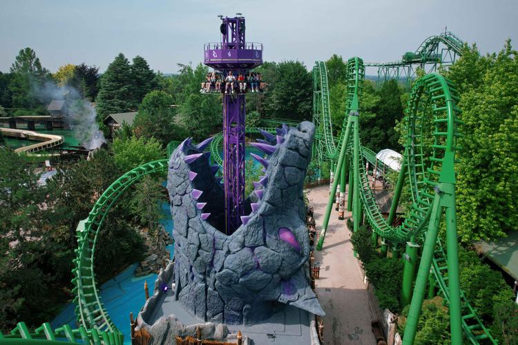 La nuova attrazione di Gardaland 'Wolf Legend' - (foto Gardaland)