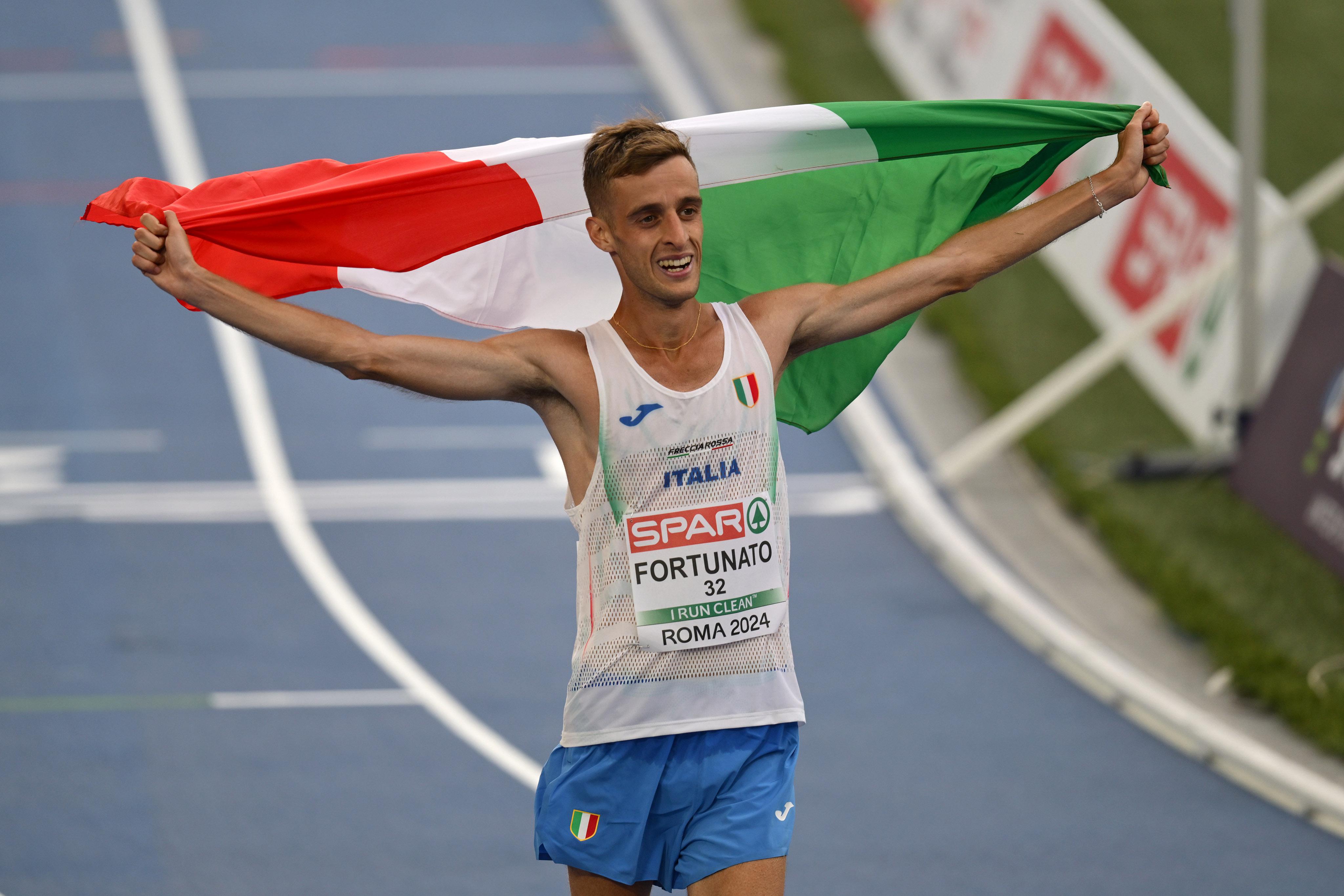 Europei atletica 2024 - bronzo di Francesco Fortunato nella 20 km di marcia