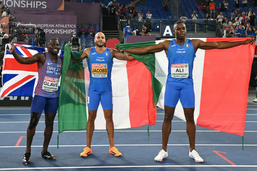 Jacobs the king of 100 meters on the European Athletics Championships in Rome, Ali silver