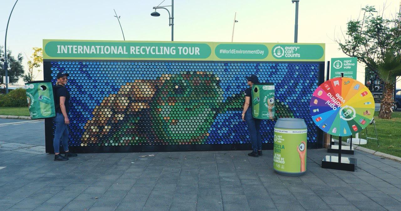 International Recycling Tour 2024 - a Catania la tappa italiana