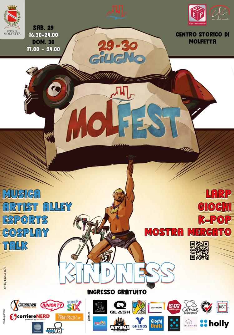Molfest 2024 - Molfetta celebra la cultura Pop dal 29 al 30 giugno