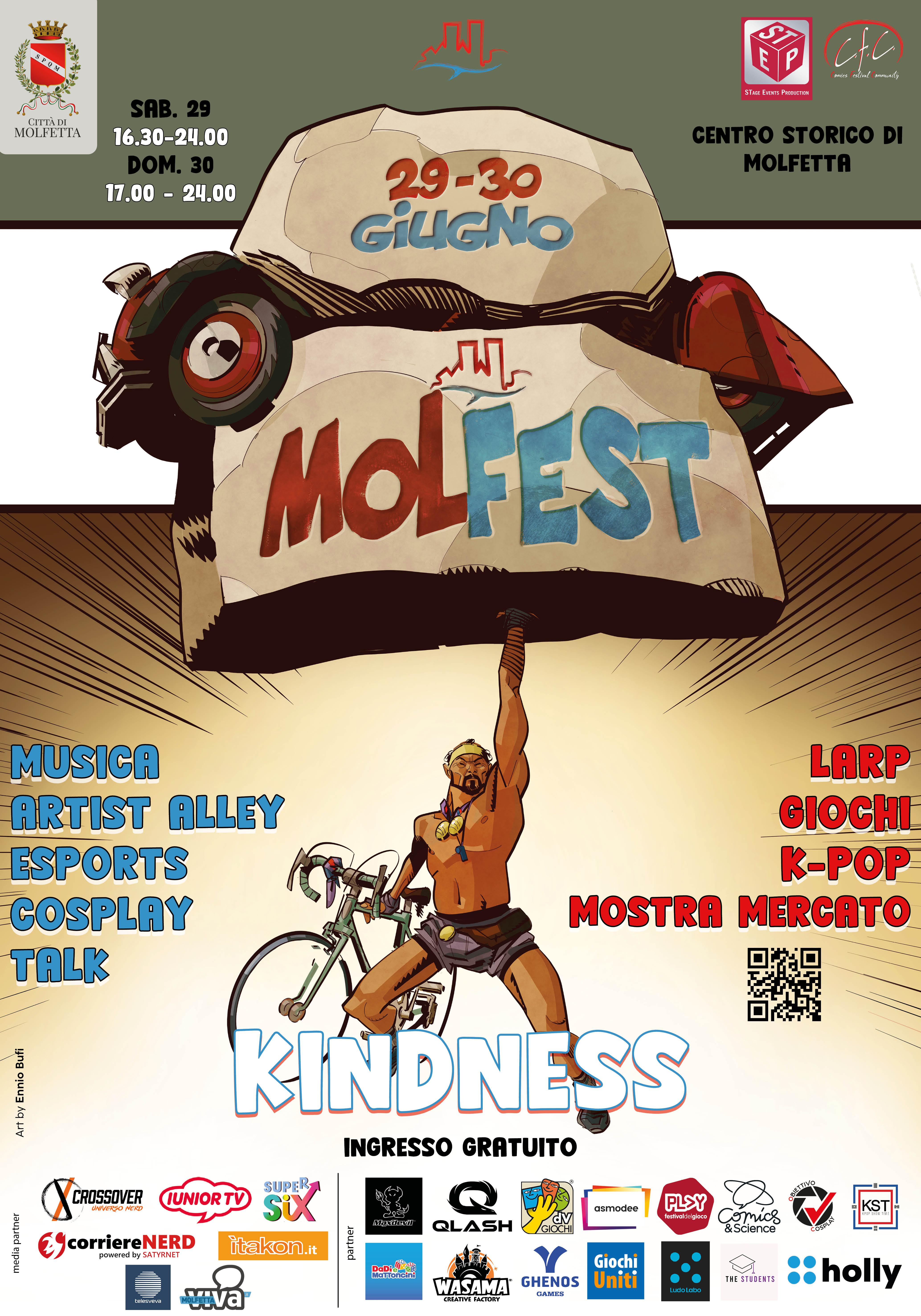 Molfest 2024 – Molfetta celebrates Pop culture from 29 to 30 June