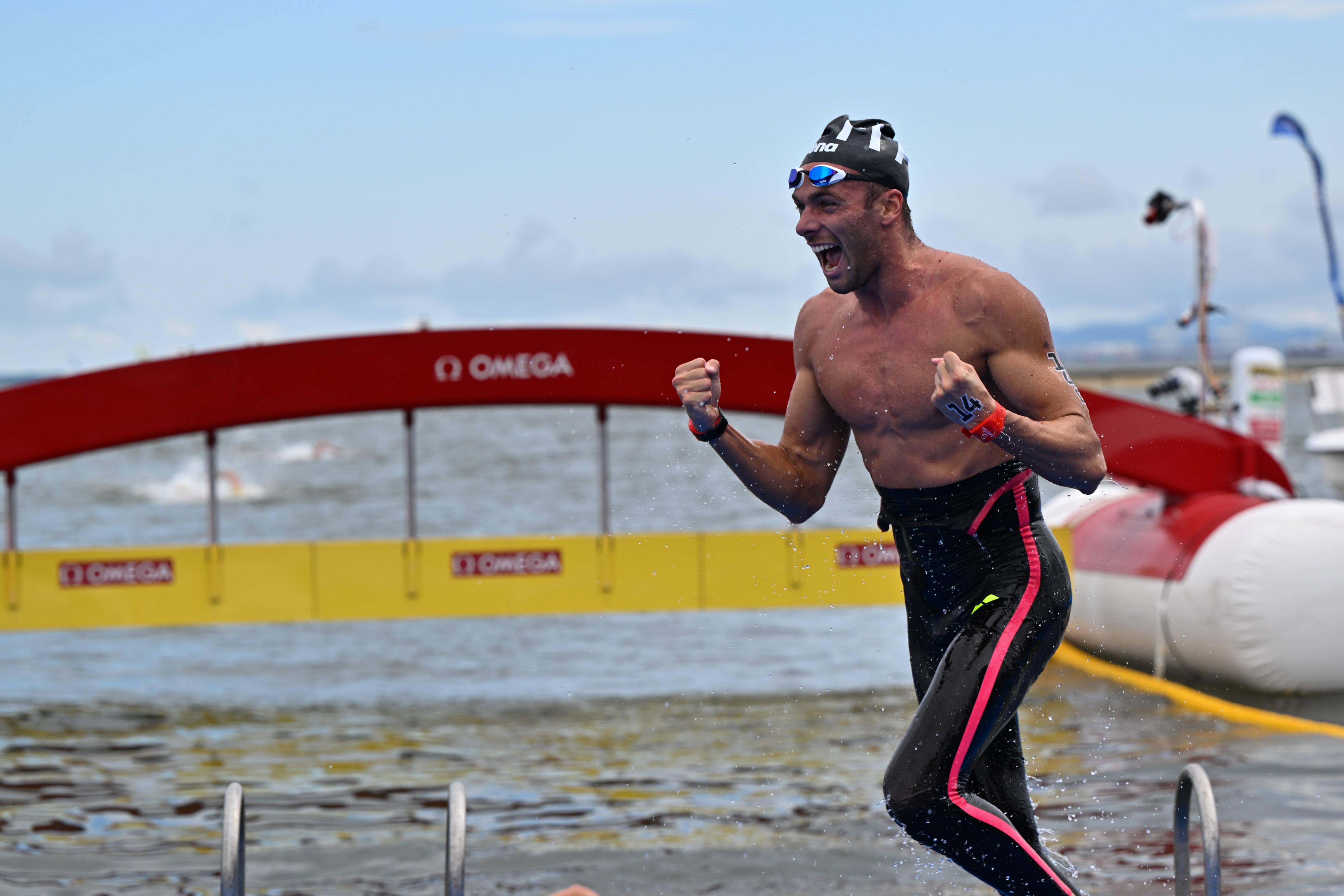 Europei nuoto - Paltrinieri oro nella 10 km