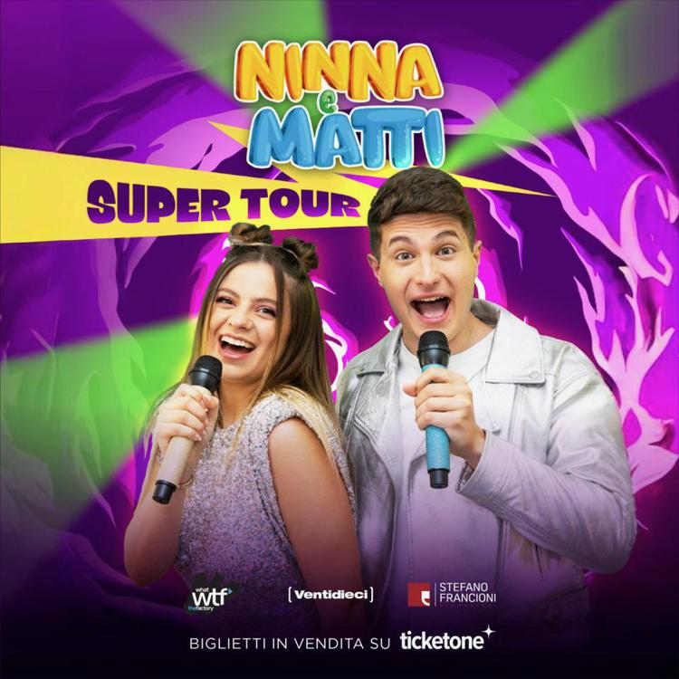 Ninna e Matti in tour, torna la coppia di webstar amata dai bambini