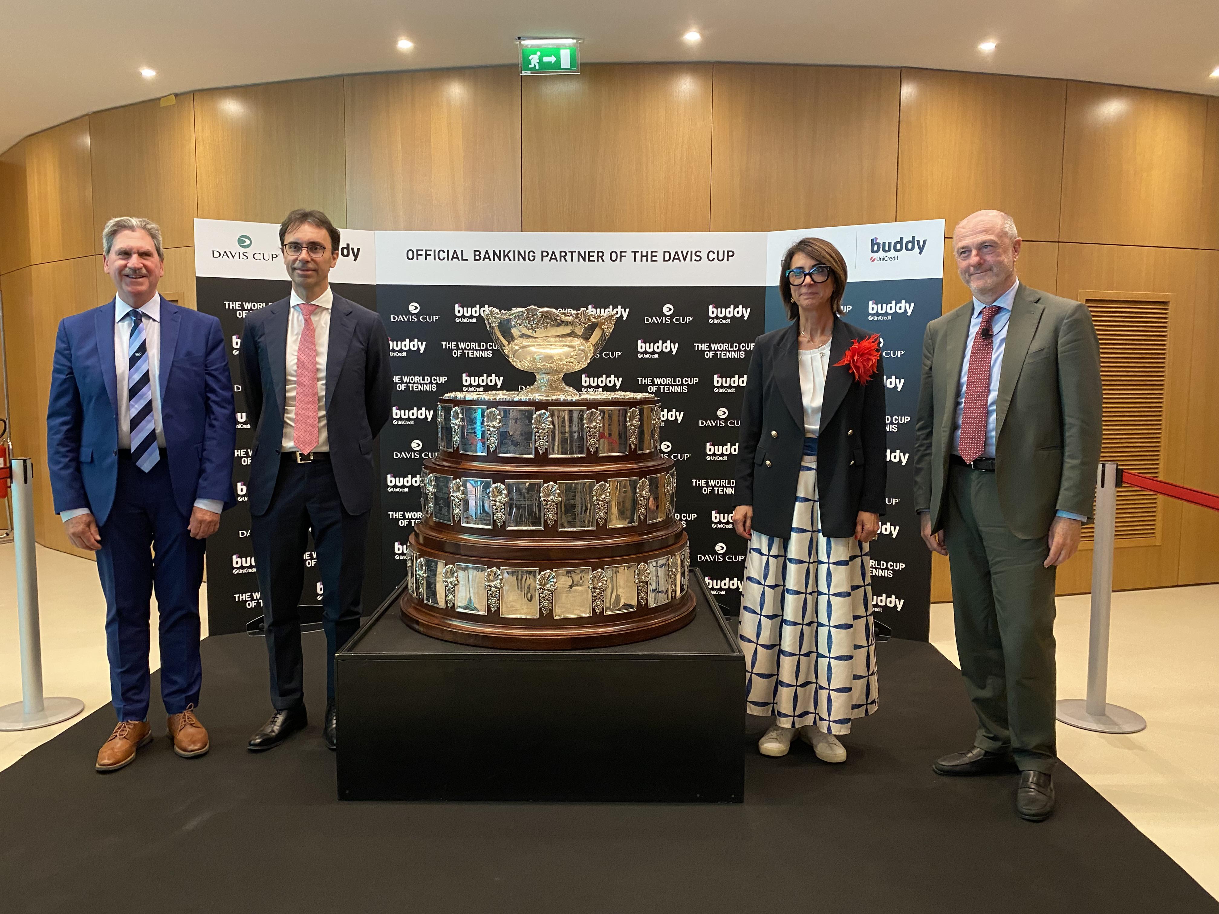 Unicredit - buddy è official banking partner della Coppa Davis
