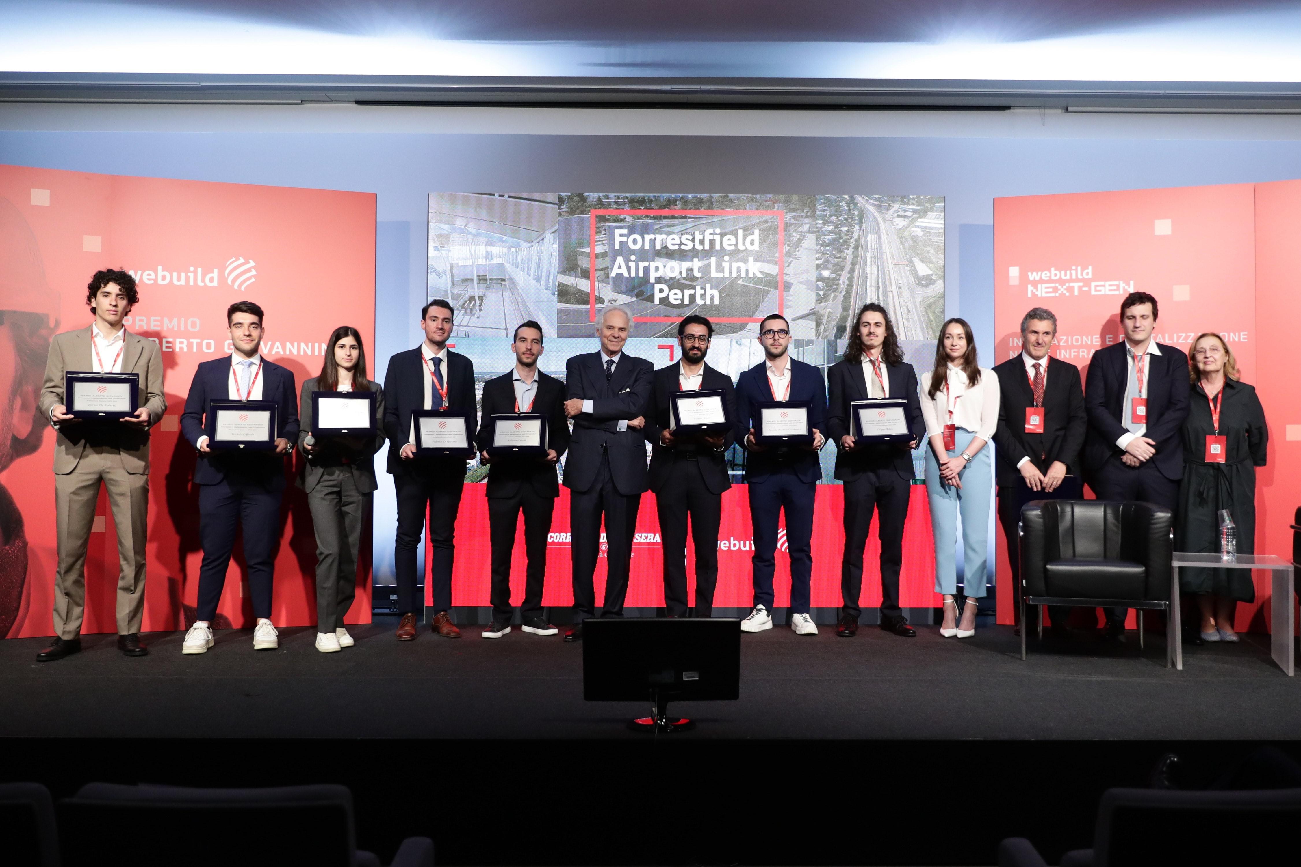 Webuild - assegnato premio Giovannini su innovazione e digitalizzazione infrastrutture
