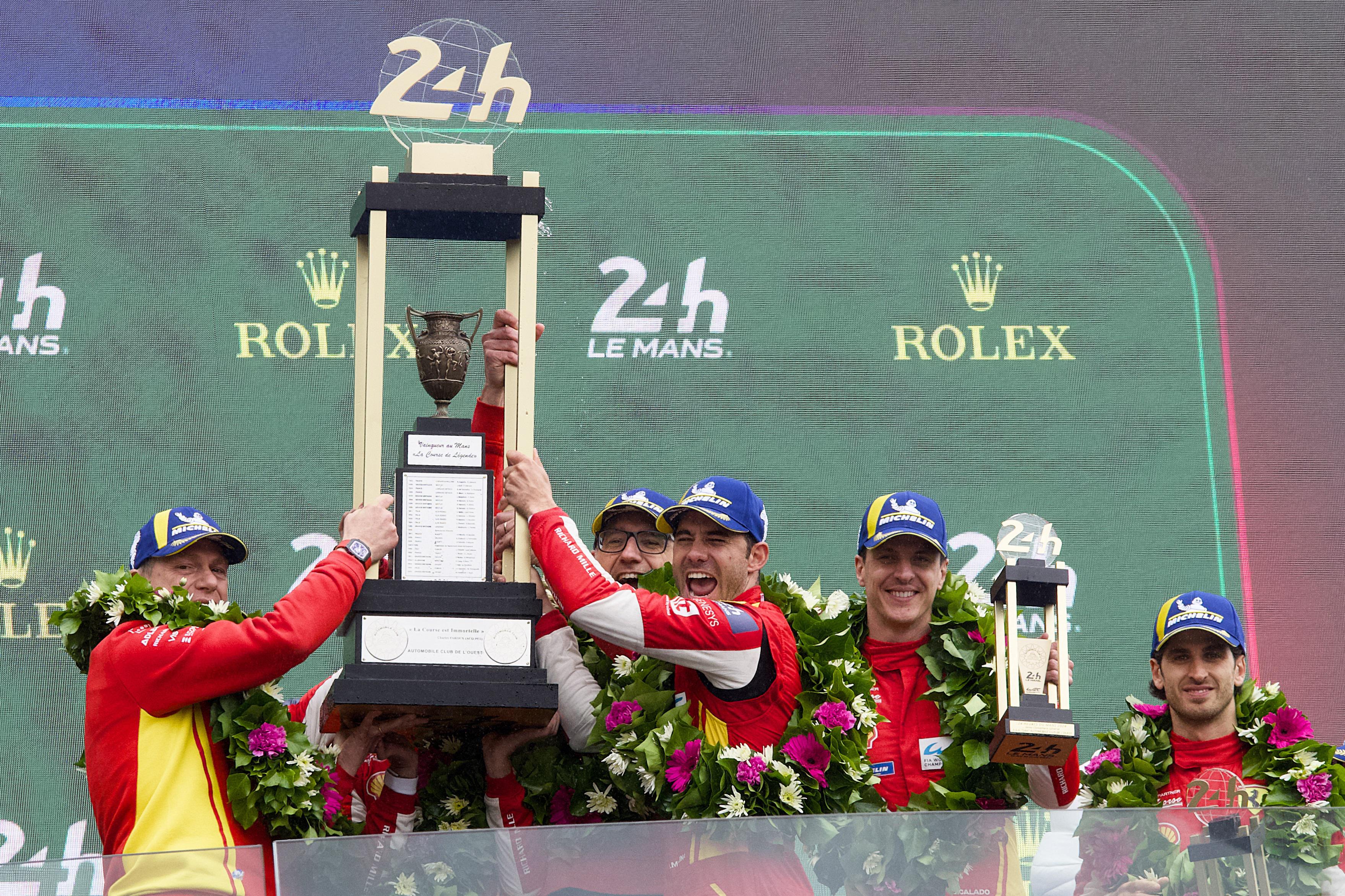 24 ore Le Mans - la Ferrari trionfa per il secondo anno consecutivo