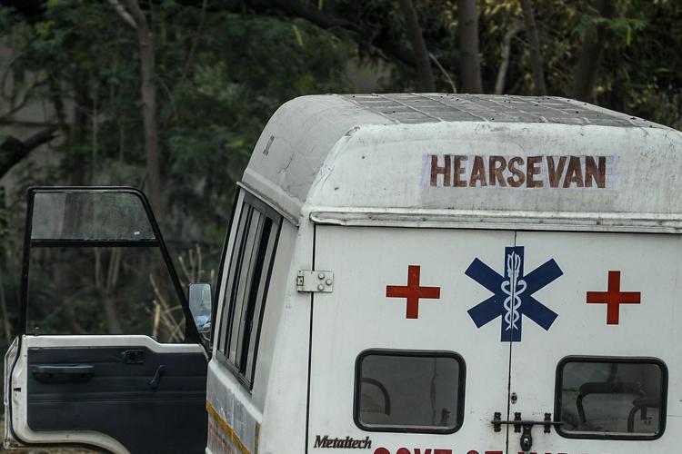 Ambulanza in India - Afp