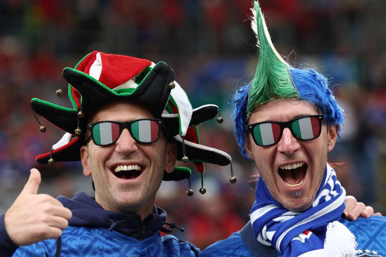 Tifosi dell'Italia a Euro 2024 - (Afp)