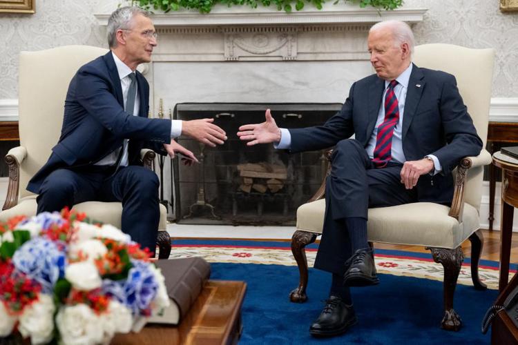 Stoltenberg e Biden