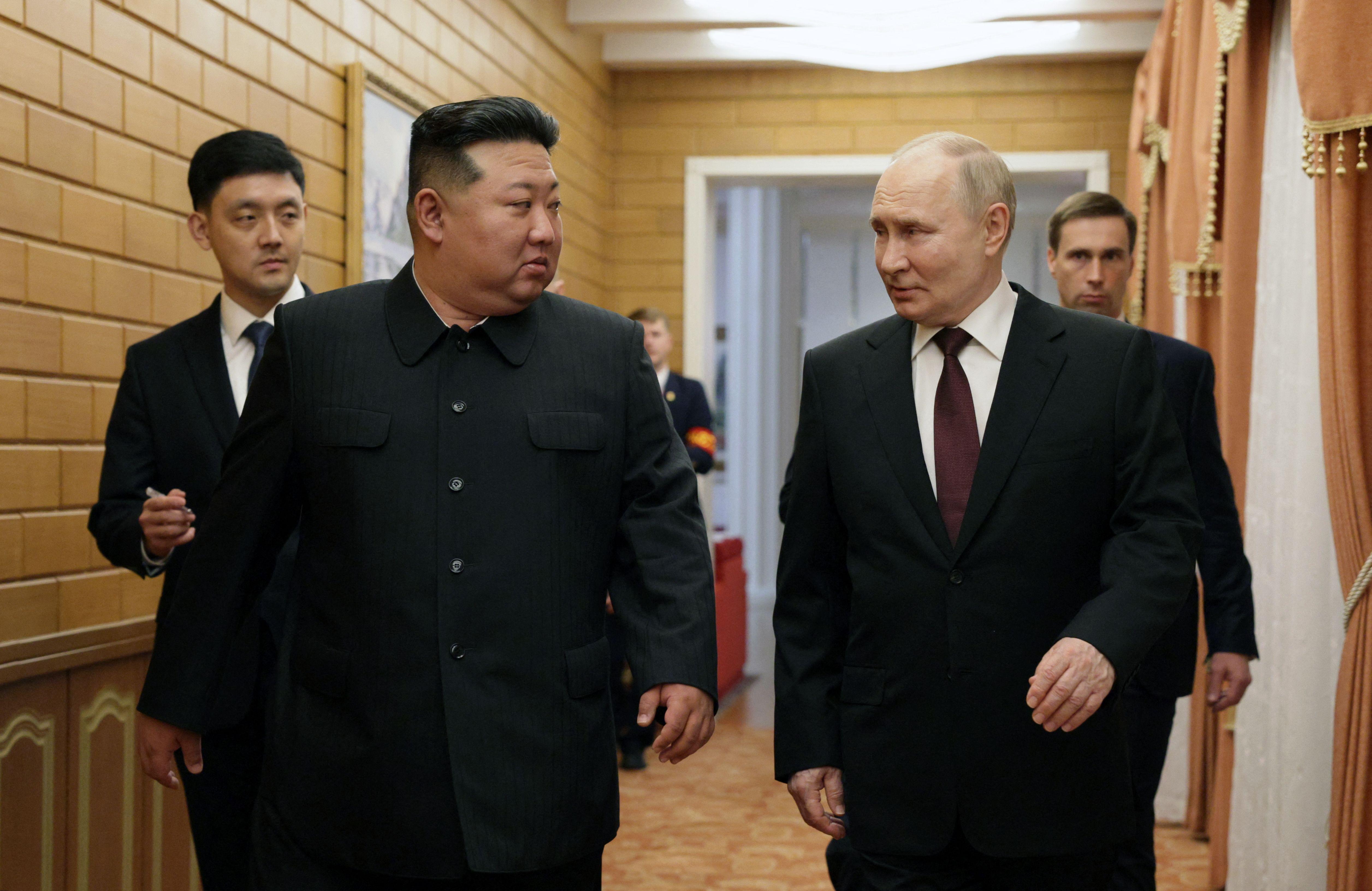 Corea Nord-Russia - Kim e Putin firmano accordo di partnership strategica