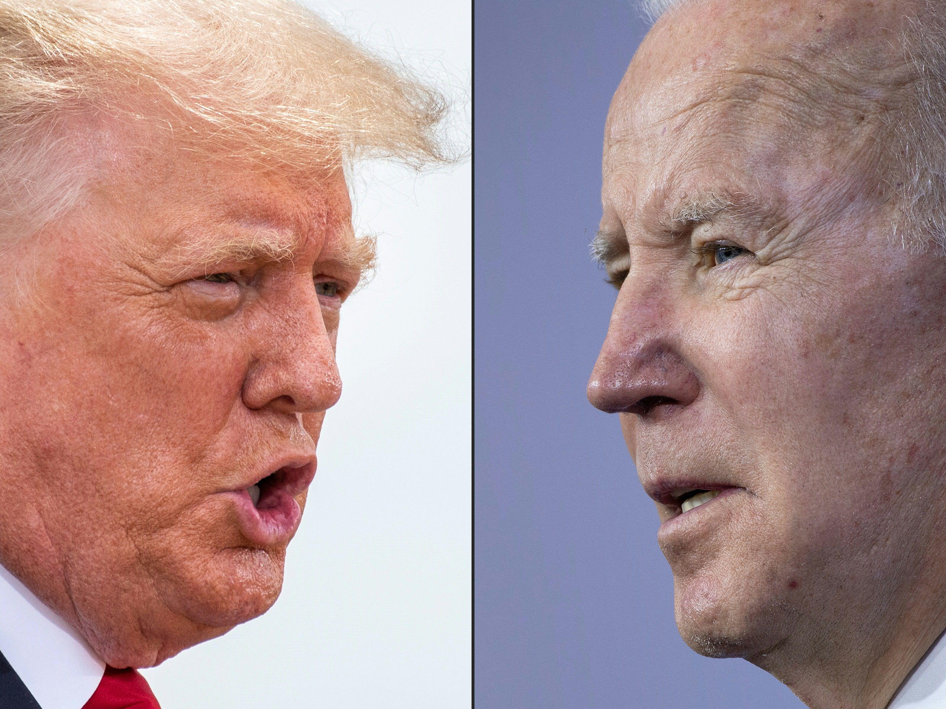 Trump e il confronto tv: Non sottovaluto Biden - persona degna con cui discutere