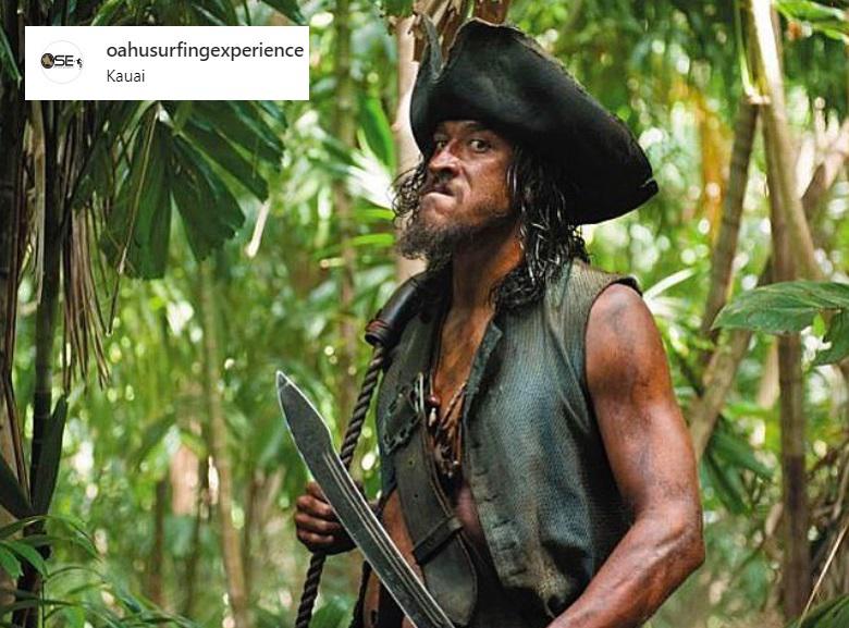 Tamayo Perry - attore dei Pirati dei Caraibi muore per un attacco di uno squalo
