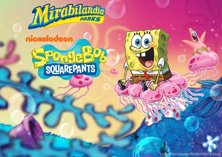 Mirabilandia, Spongebob festeggia il 25esimo compleanno