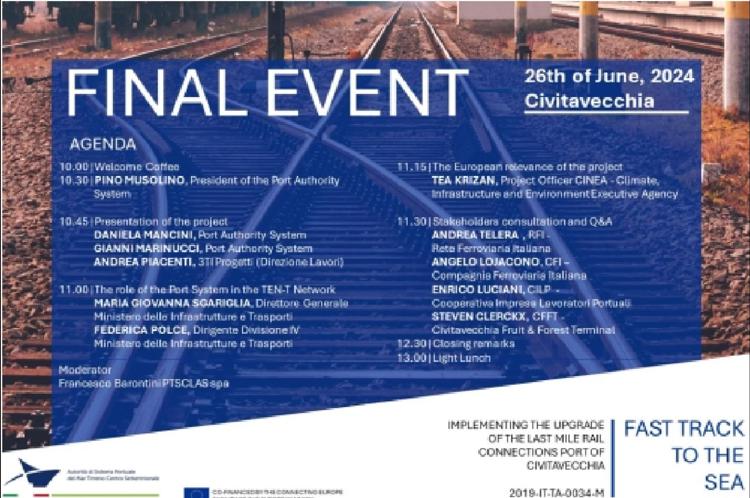 Civitavecchia, Krizan (Cinea): "'Fast Track to the Sea' risolve strozzatura nei collegamenti del porto"