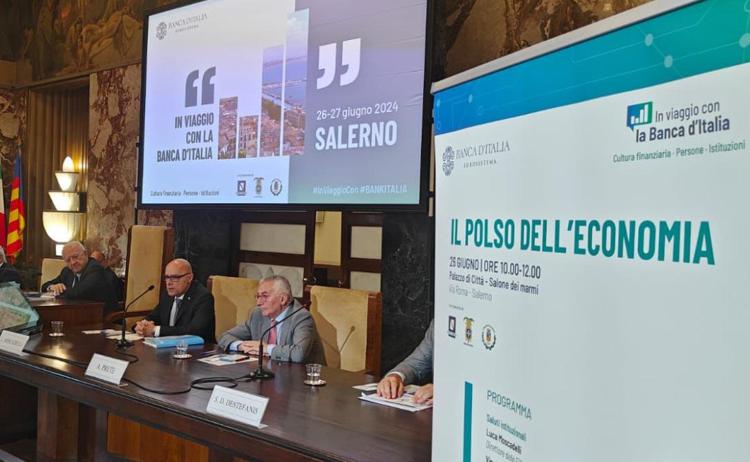 Evento Banca d'Italia a Salerno: emerge il quadro di un'