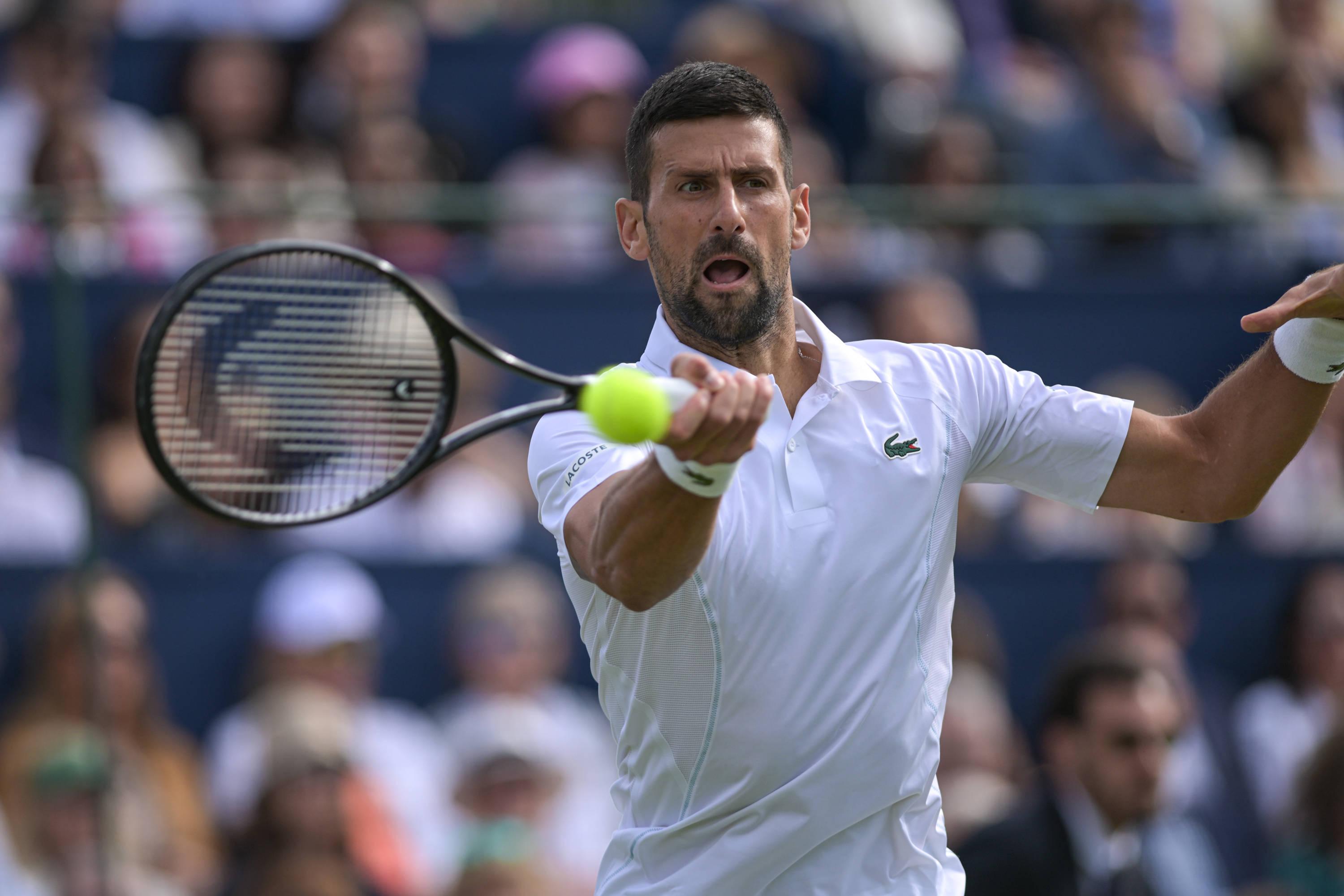 Wimbledon, Djokovic miracle: “Knee ok, I'm ready”