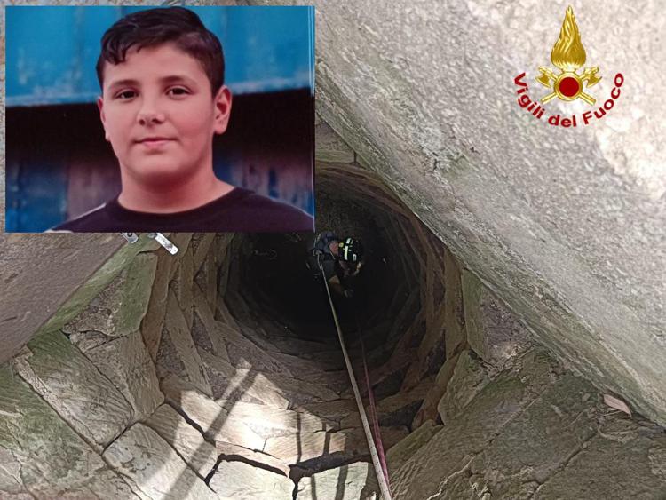 Vincenzo Lantieri, il bimbo di 10 anni morto giovedì scorso dopo essere precipitato in un pozzo