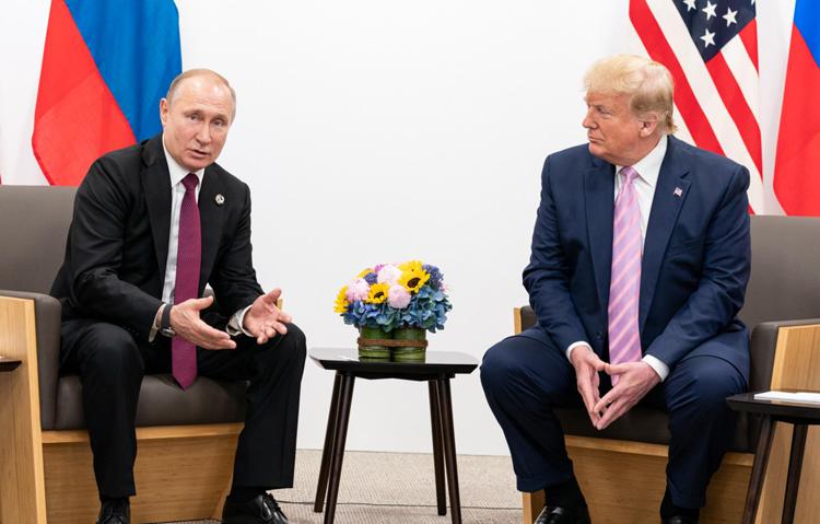 Putin e Trump nel 2019 - Fotogramma /Ipa