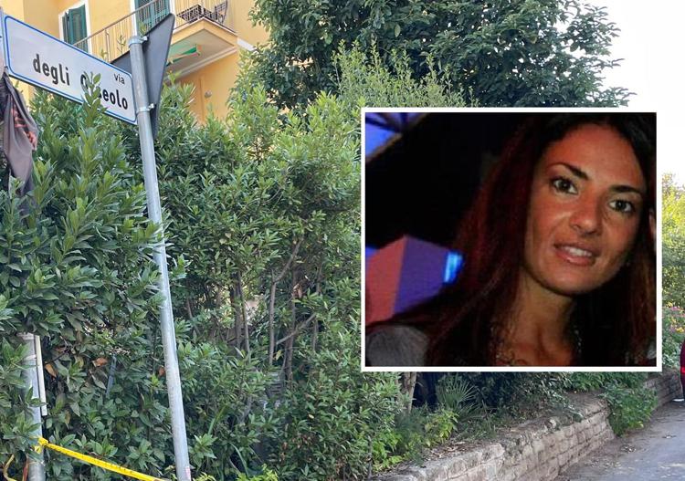 Il luogo dell'omicidio di Manuela Petrangeli a Roma - Adnkronos