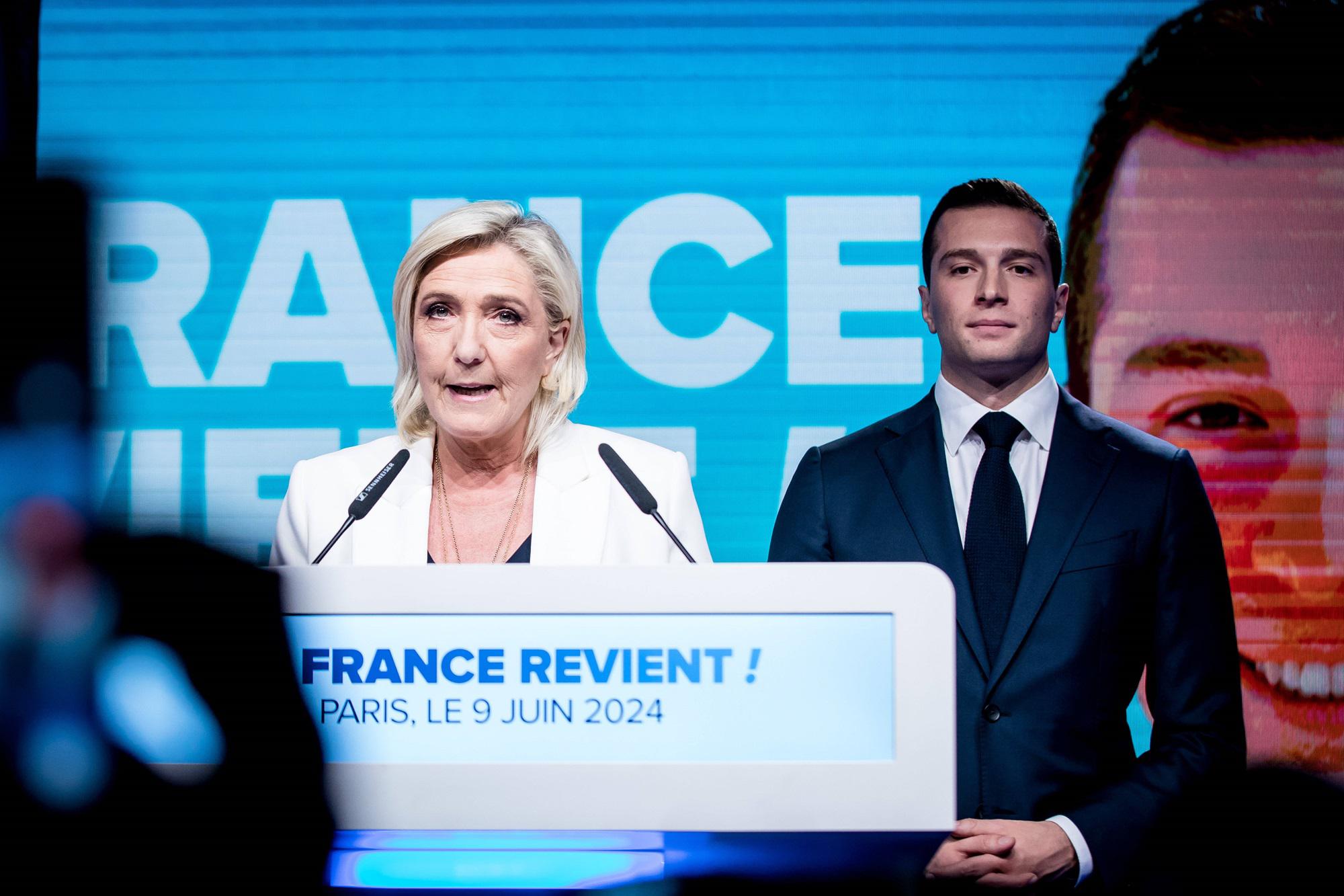Ucraina - Le Pen: Con Bardella premier no a uso armi Francia contro la Russia