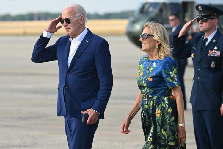 Joe Biden e la moglie Jill