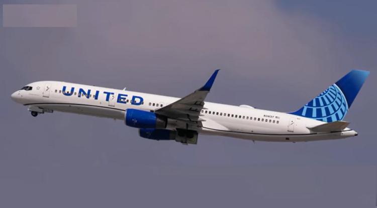 Un Boeing della United Airlines 