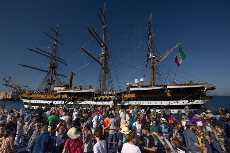 Made in Italy, 72 mila visitatori per tappa a Los Angeles del tour mondiale della Nave Amerigo Vespucci