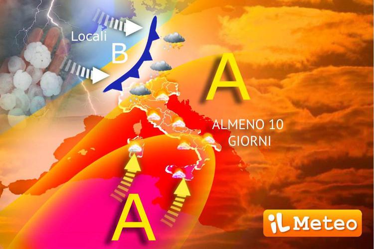 Afa e picchi di oltre 40°C, Italia nella morsa del caldo