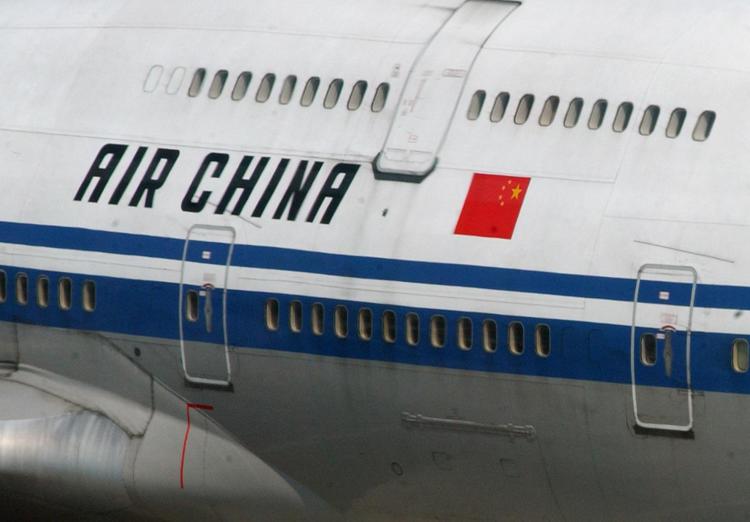 Volo Air China, immagine di repertorio (Fotogramma)