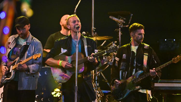 I Coldplay in concerto