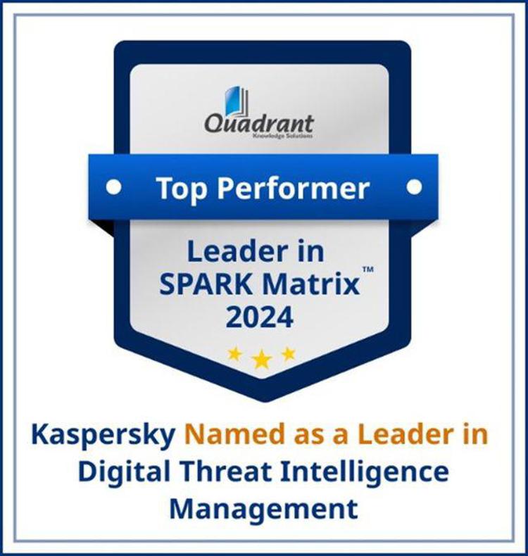 Quadrant Knowledge Solutions riconosce a Kaspersky Threat Intelligence lo status di Leader