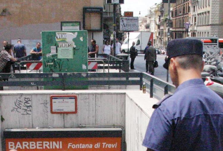 Stazione della metro Barberini  (Fotogramma/Ipa)