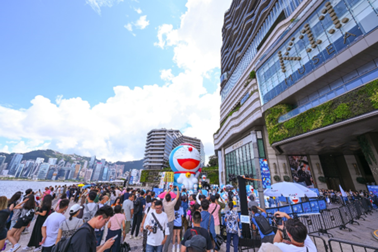 World’s First “100% DORAEMON & FRIENDS” Exhibition at Victoria Dockside, K11 Art and Cultural District, drives surge of 30% in footfall and 60% in tourist membership sales at K11 MUSEA during the opening weekend