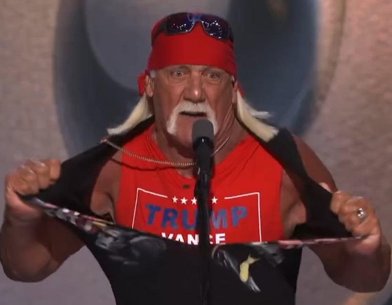 Trump - Hulk Hogan e lo show alla convention 