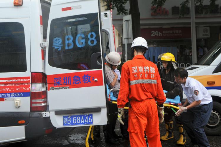 Ambulanza in Cina - Xinhua