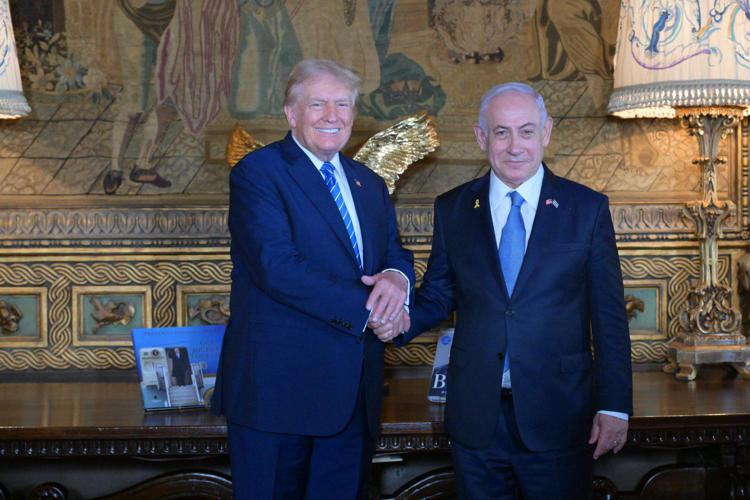 Trump e Netanyahu - La foto condivisa su X dal premier israeliano