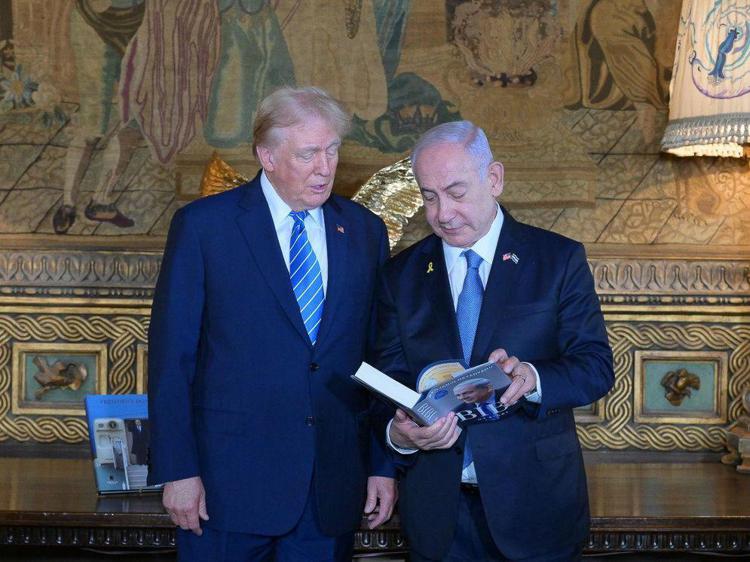 Benjamin Netanyahu e Donald Trmp - (Fotogramma)