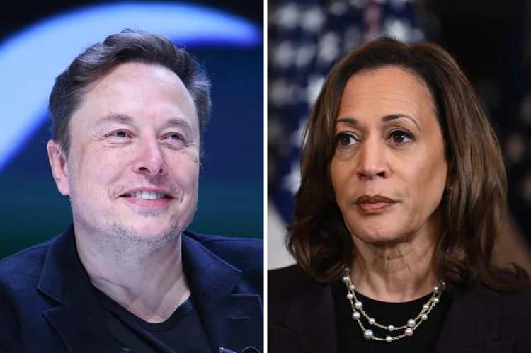 Elon Musk viola le regole di X, posta un video deepfake su Kamala Harris