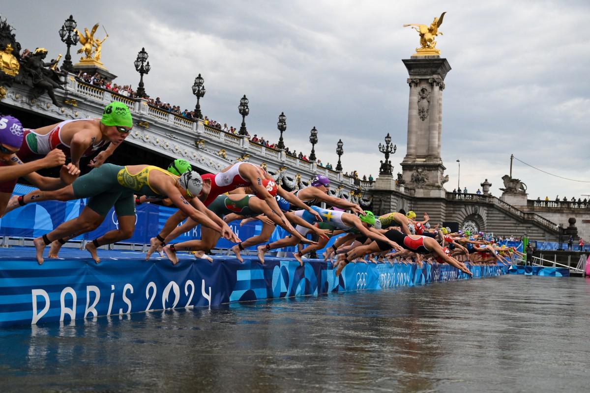 Parigi 2024 - triathlon al via: Senna supera test