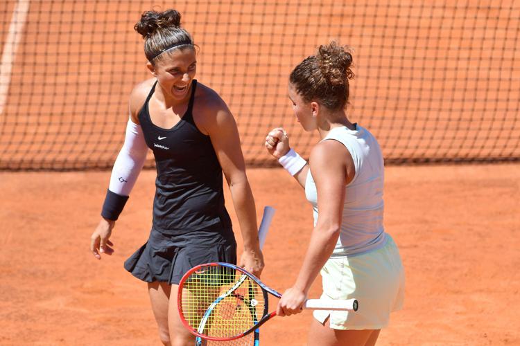 Sara Errani e Jasmine Paolini  - (Fotogramma)